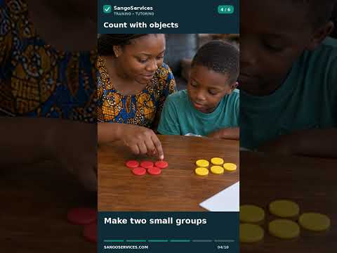 Video preview: Count with objects