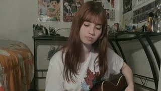 Video thumbnail of "live forever - oasis (cover) by alicia widar"