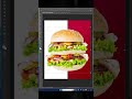 Creative Burger Poster Design |@Zainify Design|