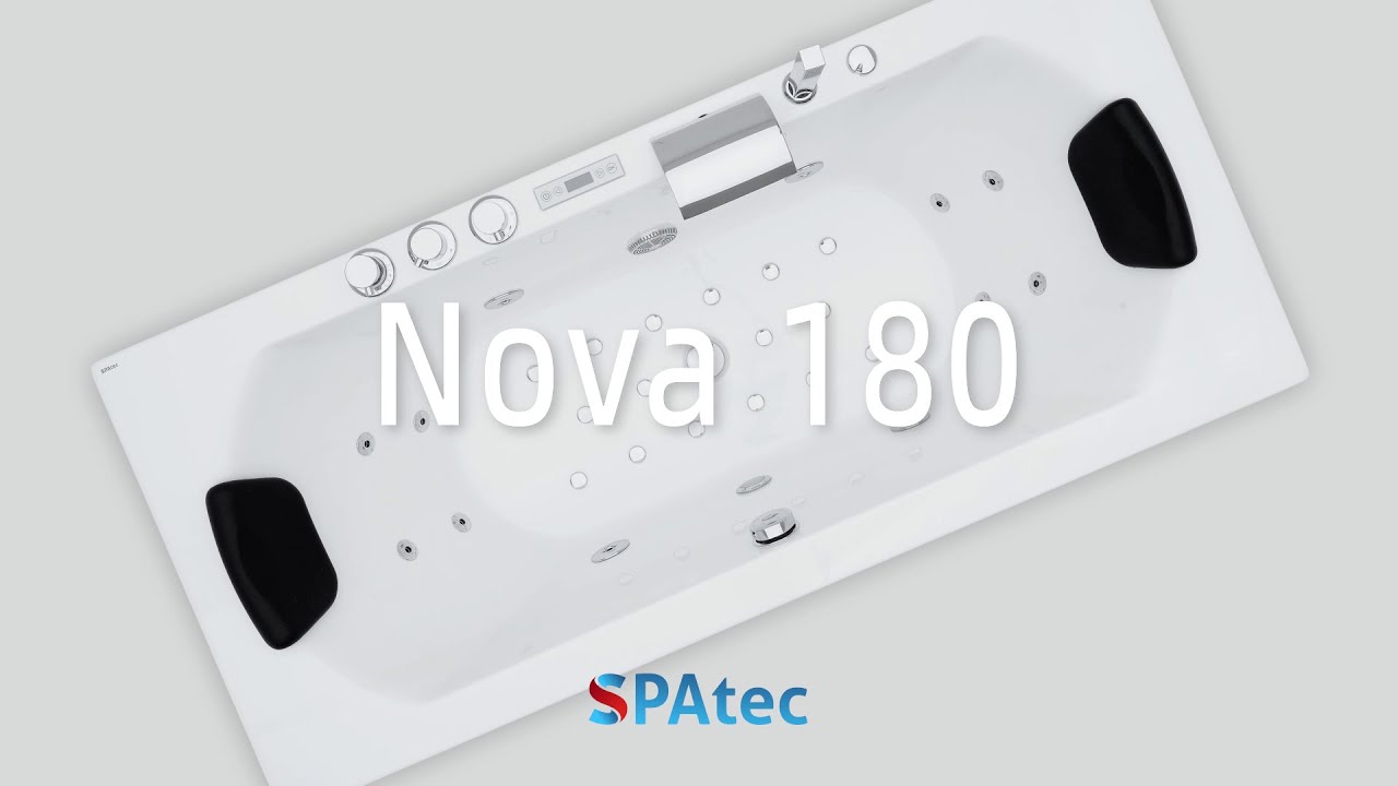 Spatec Nova 180 Hydromassage Bathtub