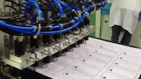 Maunfacturing Process NFC RFID Inlay Production Antenna Embedding