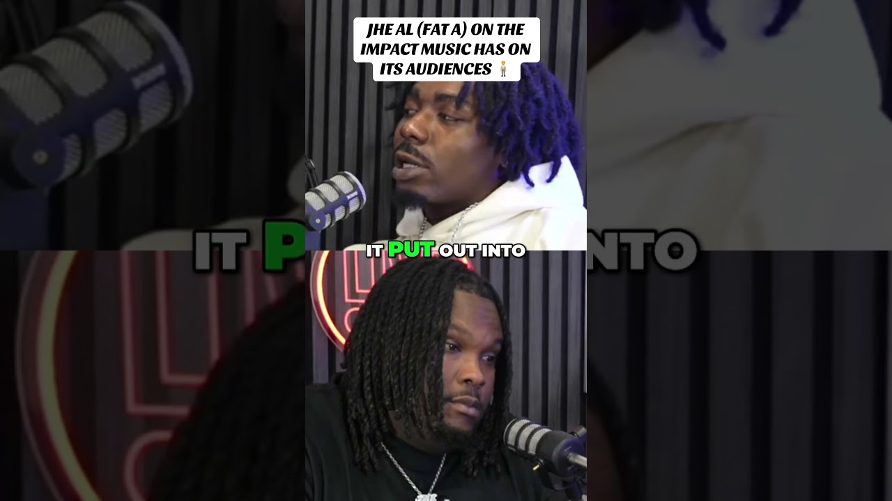 JHE AL (FAT A) SPEAKS ON HOW STRONG MUSIC HAS AN IMPACT ON THE AUDIENCES🧍🏽
