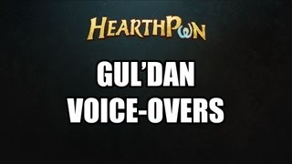 Hearthstone: Heroes of Warcraft - Guldan Gameplay Voiceovers
For more information, and to view the only complete database of hearthstone cards, and art, check out http://www.hearthpwn.com Hearthstone: Heroes of Warcraft - Guldan Gameplay Voiceovers
