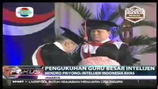 Hendropriyono Guru Besar Pertama