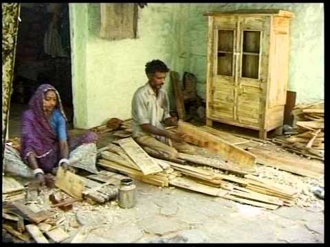 Wooden Wonder - Recycling wood in Ahmedabad India - YouTube