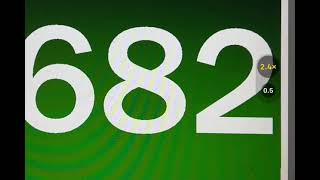 Counting Random Numbers from 690 to 0!