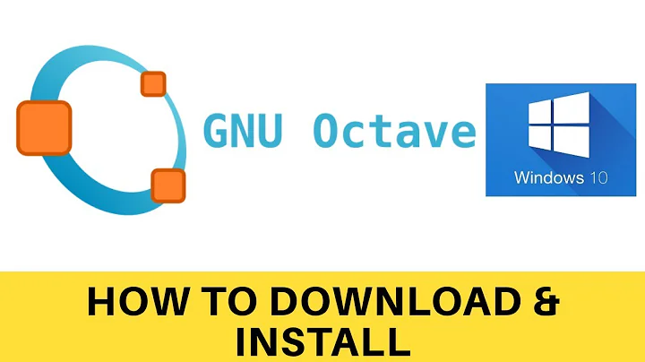 How to Download and install GNU Octave