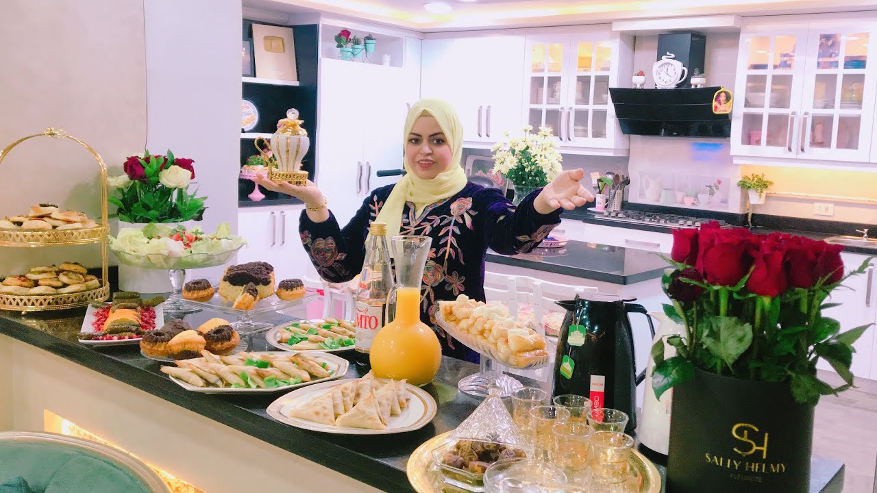 سفرة ضيافه ليوم الجمعه حاجه اخر دلع