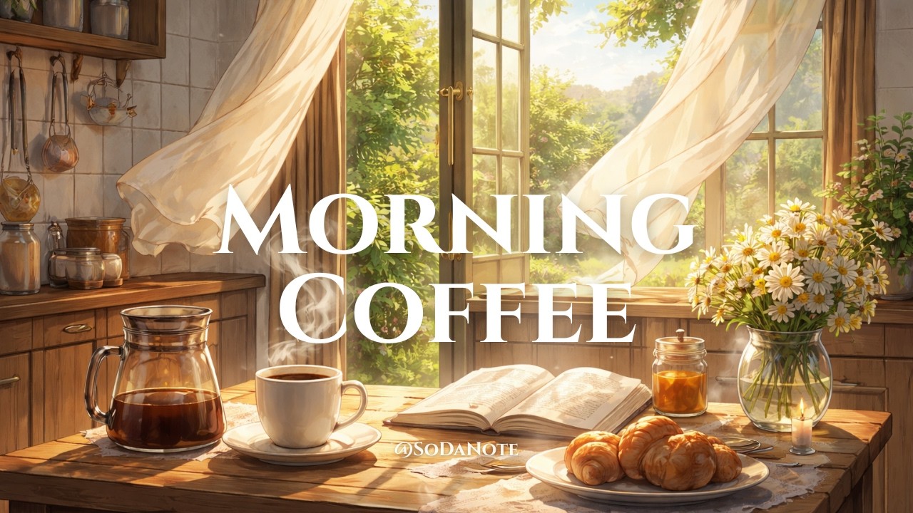 🌤 Morning Playlist for Positive Energy | 아침 감성 재즈 & 기분 좋은 시작