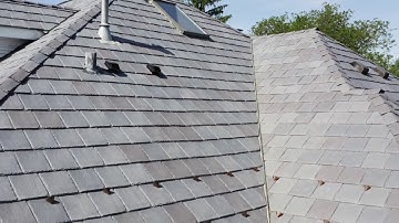 DaVinci Bellaforte Slate - Winnetka, installed by CRC Cedar Roofing Company