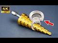 Easy Way To Sharpen A Step Drill Bit To A Perfect Sharpness In Just 3 Minutes Like A Pro
