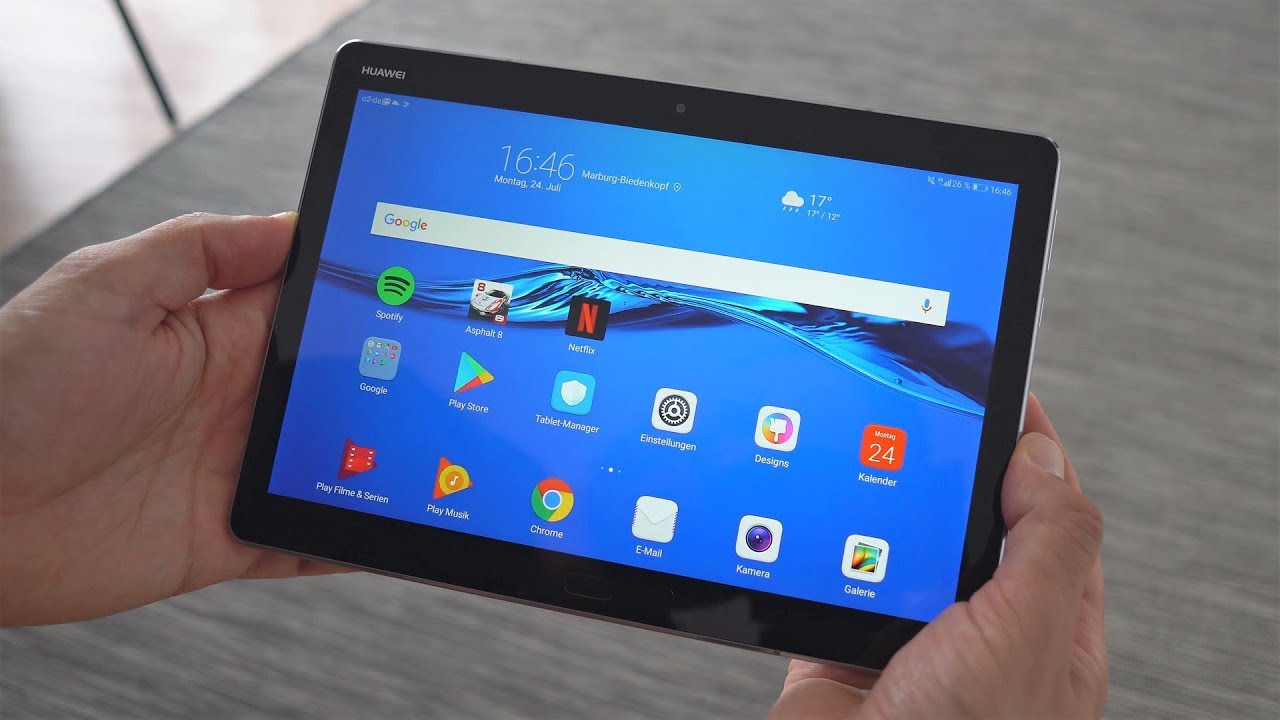 Huawei MediaPad M3 Lite Unboxing & Hands On - YouTube