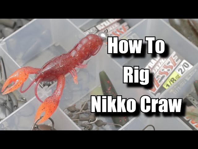 How To Rig Nikko Fishing's “Winnow” - “The Wicked Willow” Tungsten EWG  Underspin With Hitchhiker 