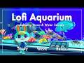 【あつ森BGM】Lofi Aquarium|癒やしの水族館でリラックス – ネコ・住人増量|ピアノと水の音|作業・勉強・リラックス・睡眠用BGM【3時間】