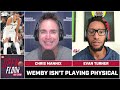 The Knicks Know Wemby's Gas Tank Is Low | Chris Mannix & Evan Turner