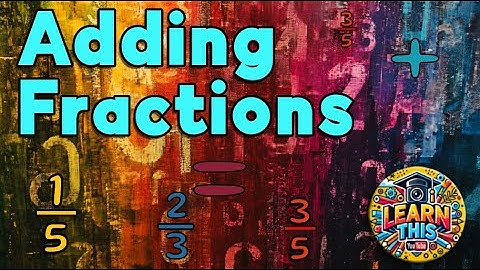 Adding Fractions with Like Denominators | Easy Math Lesson for Kids