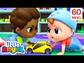 Kindness Lessons with Baby John at School | Little Angel 1 HOUR | Moonbug Kids - Cartoons &amp; Toys