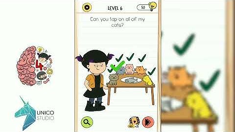 Brain Test 4 Tricky Friends Level 1 - 10 Walkthrough Answer Solved