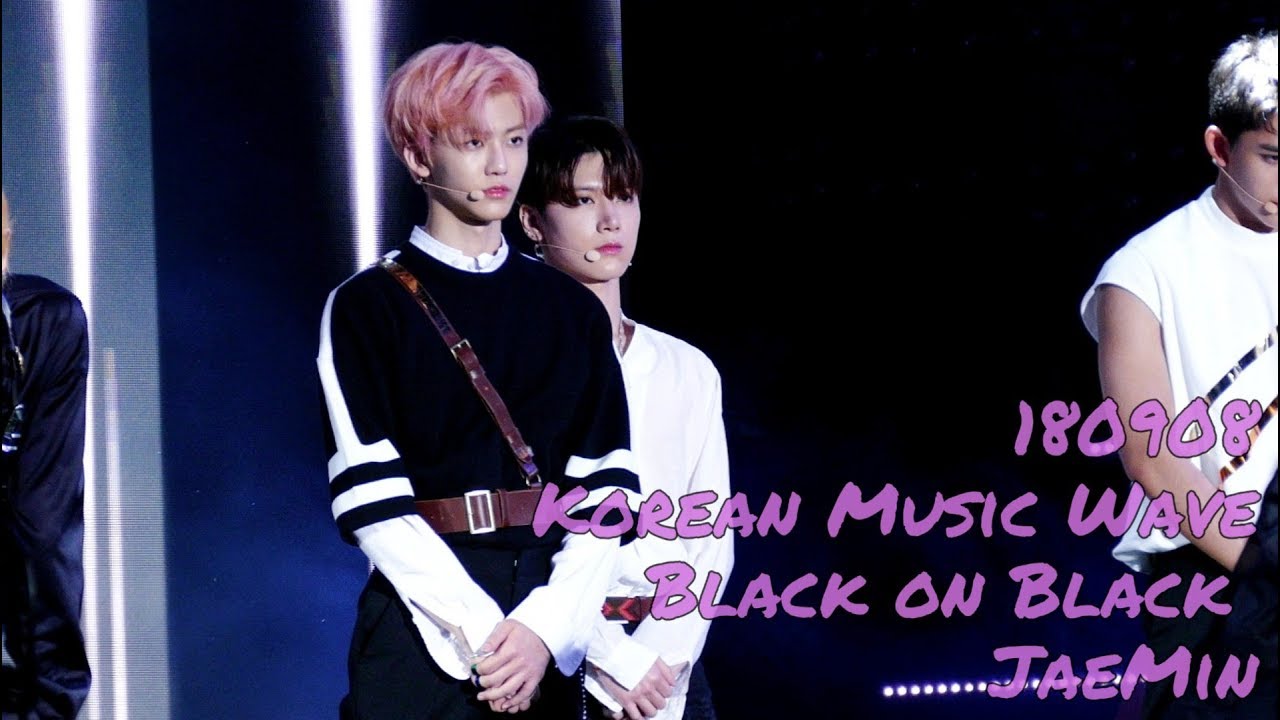 180908 상암 Korean Music Wave-Black on Black : 재민 focus