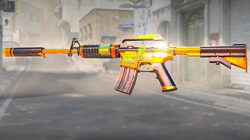 CS2 Updated FNATIC Dreamhack Holo Sticker - M4A1 Atomic Alloy + 4x Fnatic Dreamhack Holo Craft