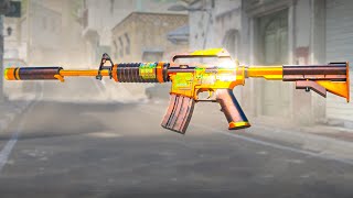 CS2 Updated FNATIC Dreamhack Holo Sticker - M4A1 Atomic Alloy + 4x Fnatic Dreamhack Holo Craft