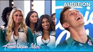 Kyle Tanguay: The NFL Eagles Only Male Cheerleeder Wants To Be The Next @AmericanIdol