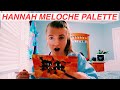 HANNAH MELOCHE X TARTE PALETTE (unboxing and review)