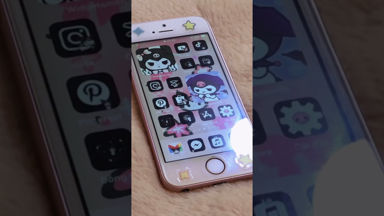 My iPhone SE1 (2016) customize home screen