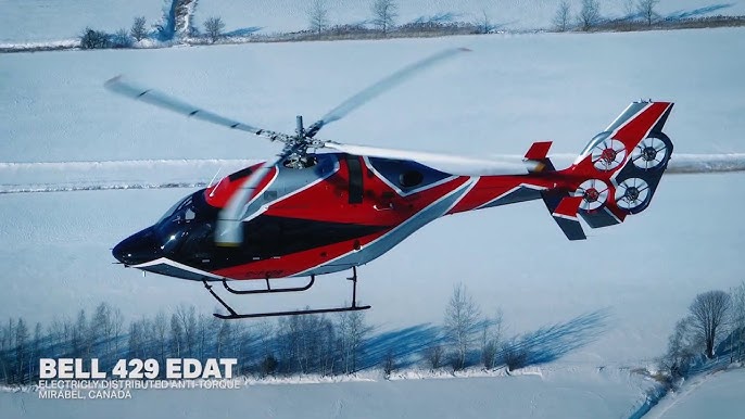 Helicóptero Bell 429 GIGANTE elétrico 