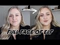 One brand makeup look  elf cosmetics affordable