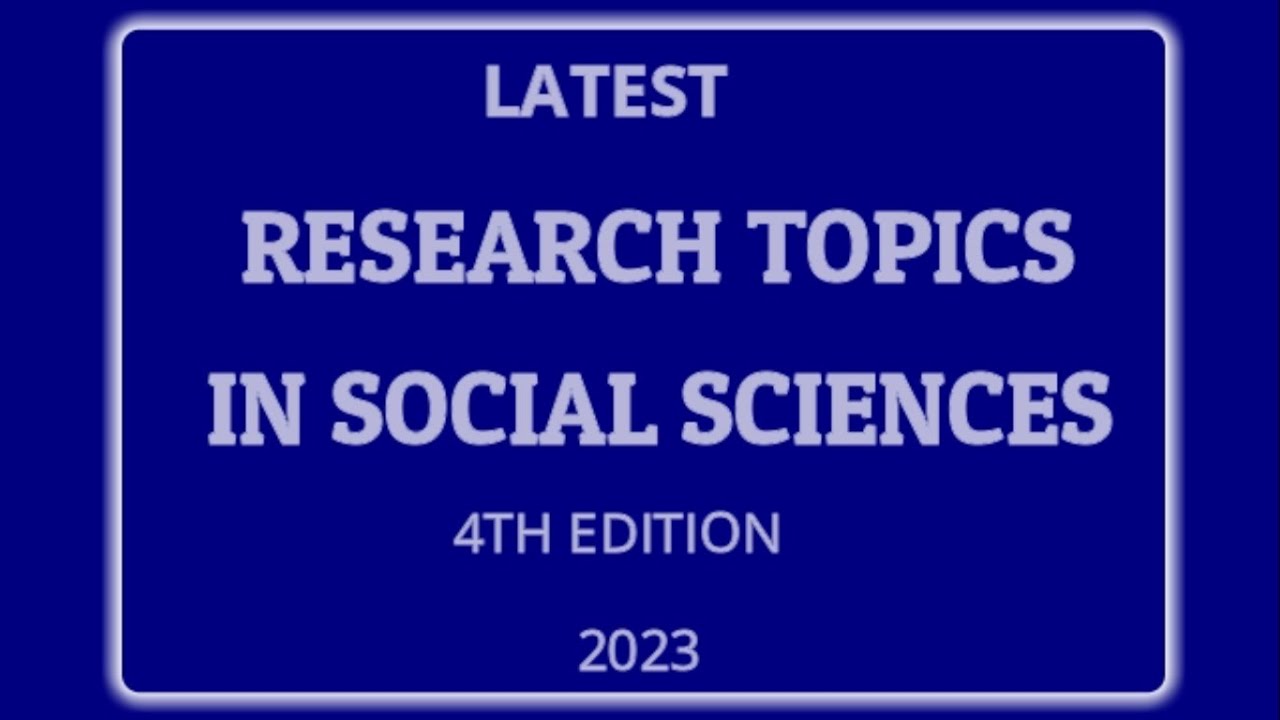 thesis topics in social sciences