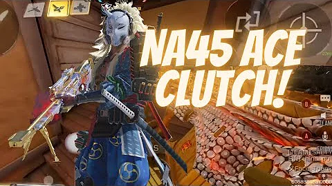 NA45 ACE CLUTCH! 🔥 #fyp #codm #na45