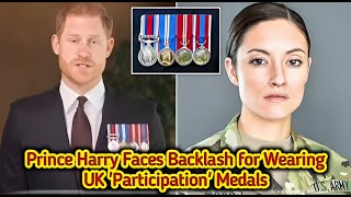 Prince Harry Sparks Outrage with 'Ridiculous' Medal Choice! 🤔