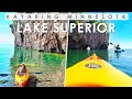 Kayaking Lake Superior | BLACK SAND BEACH TO PALISADE HEAD | Minnesota’s North Shore