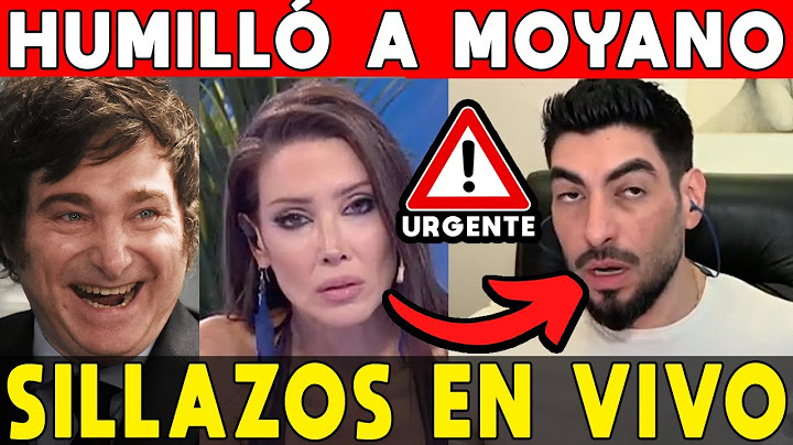 PERIODISTA HUMILLÓ AL HIJO DE MOYANO 🚨 SILLAZOS EN VIVO: LO DOMÓ POR MENTIR CONTRA MILEI