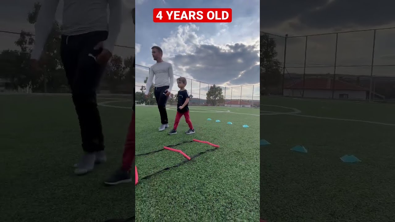 4 YEARS OLD TRAINING Soccer Footballdrills Footballgame Coach Footballplayer