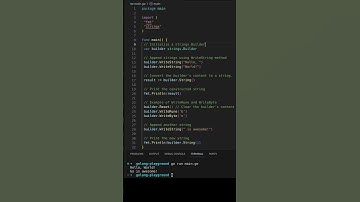 strings.Builder in Golang: Enhancing Performance in String Concatenation