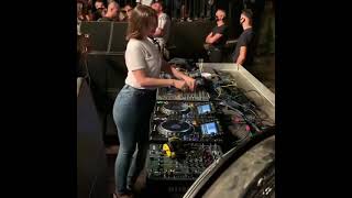 Nina Kraviz playing Da Hool Meet her at the Love Parade at  Clorophilla Club, Italy Resimi