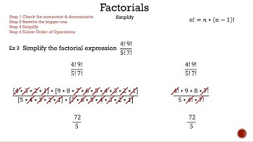 Factorials - How to Simplify - Math is the Way Corner