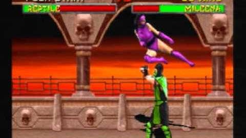 Mortal Kombat 2 runthrough with Mileena part 1