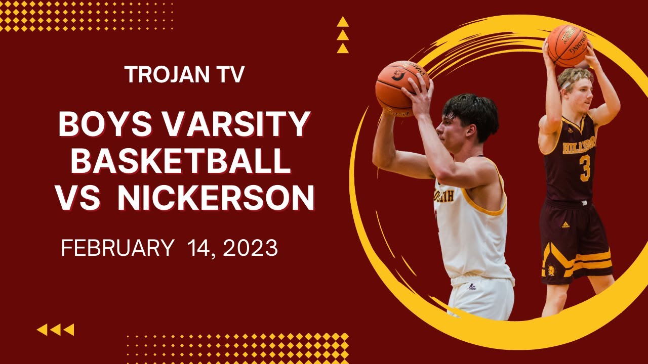 Hillsboro vs. Nickerson Boys Basketball YouTube