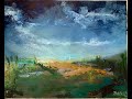 Ten Minute landscape - Intuitive Oil Painting Exercise with David Struwig