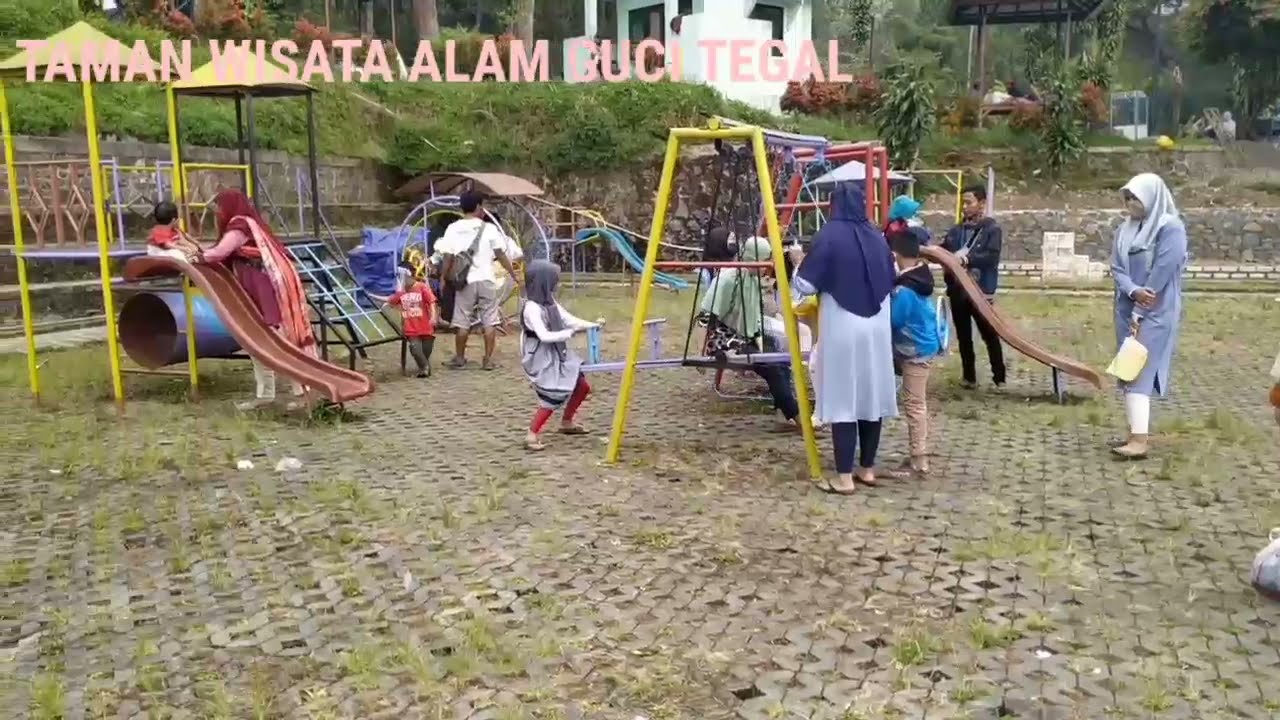 LIBURAN KE TAMAN WISATA GUCI TEGAL