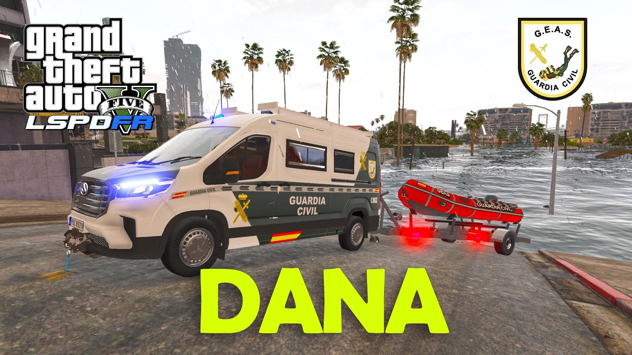 TEMPORAL DANA - rescatando GC | MOD LSPDFR 