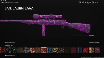 Live Laugh Lava NEW BEST CAMO IN MW3 Tutorial and gameplay