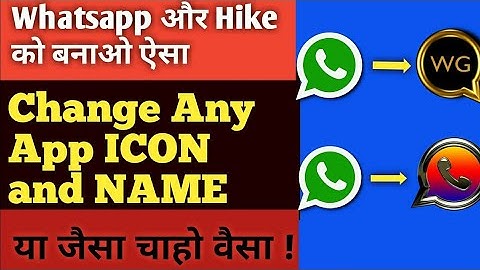 Change Any App Icon & Name Using Apk Editor!! #BY LEARN TECHNOLOGY....
