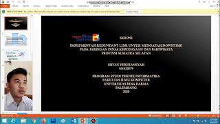 SEMINAR HASIL PENELITIAN SKRIPSI - TEKNIK INFORMATIKA - UNIVERSITAS BINA DARMA PALEMBANG