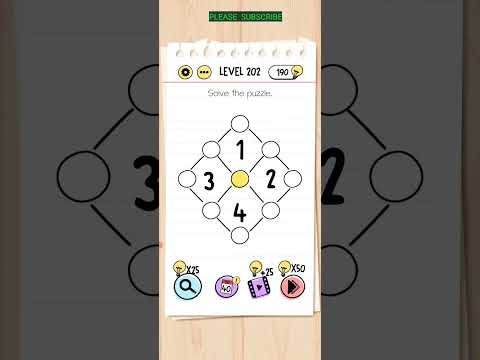 BRAIN TEST 202 УРОВЕНЬ ПРОХОЖДЕНИЕ С КОММЕНТАРИЯМИ