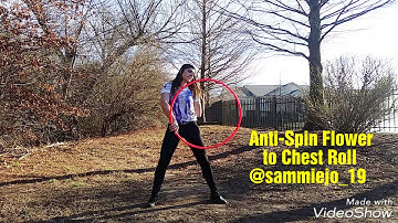 Anti-Spin Flower to Chest Roll hoop tutorial Sammie Jo