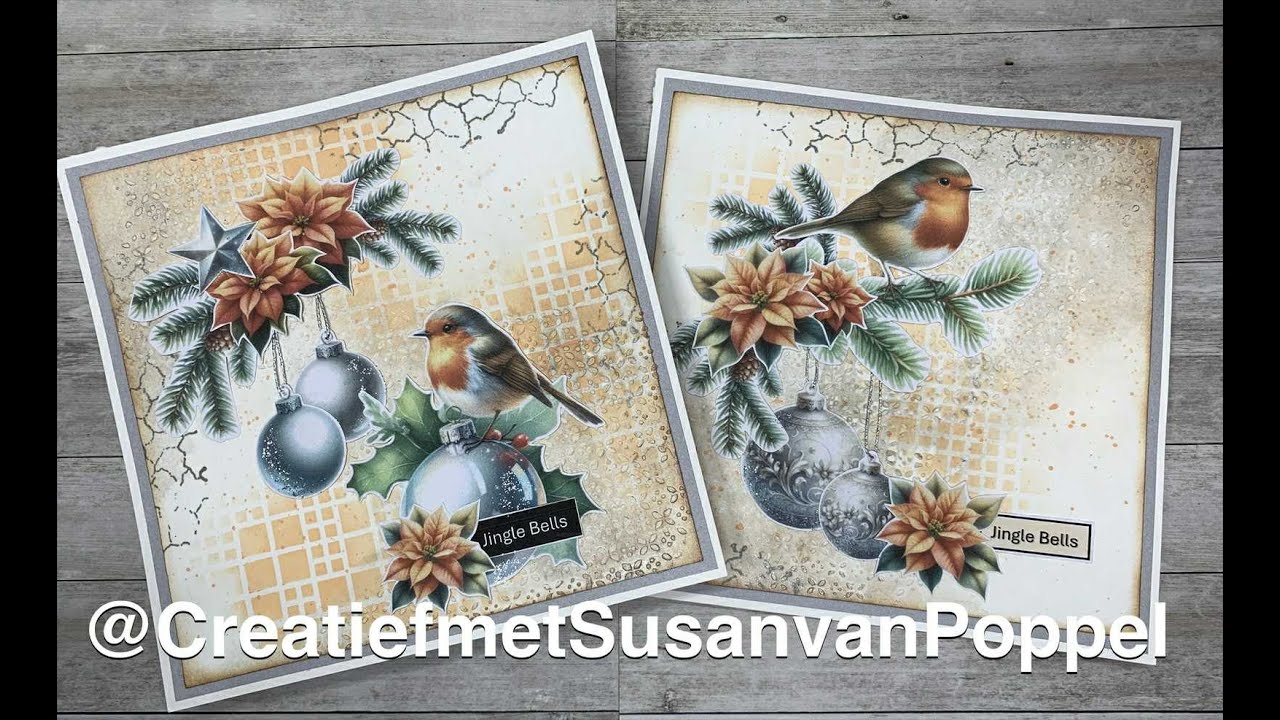 Collage Art KerstChallenge bij Hobbyvision Opdracht 6 + gratis download (13-12)